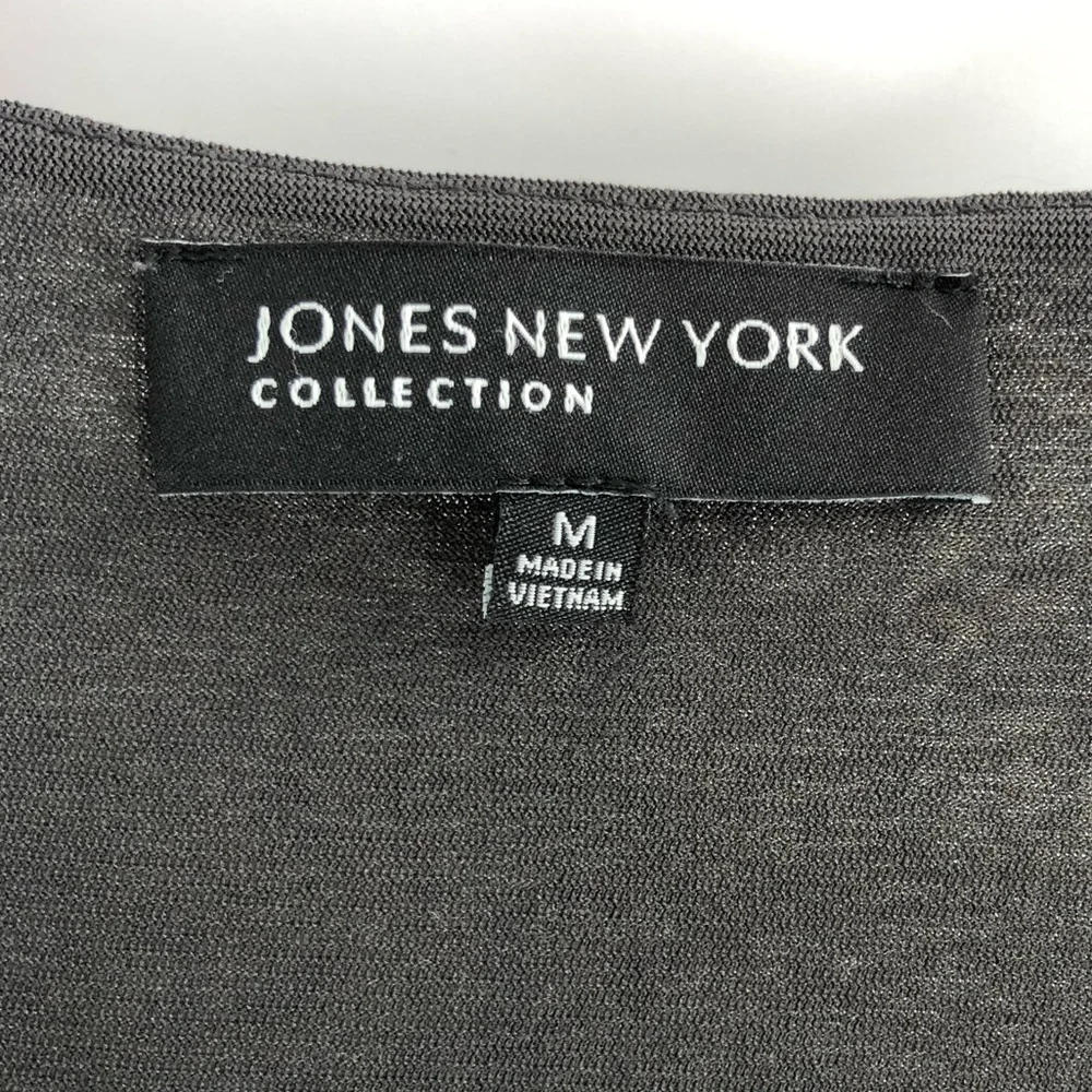Jones New York Collection Womens Blouse size M - Picture 7 of 9